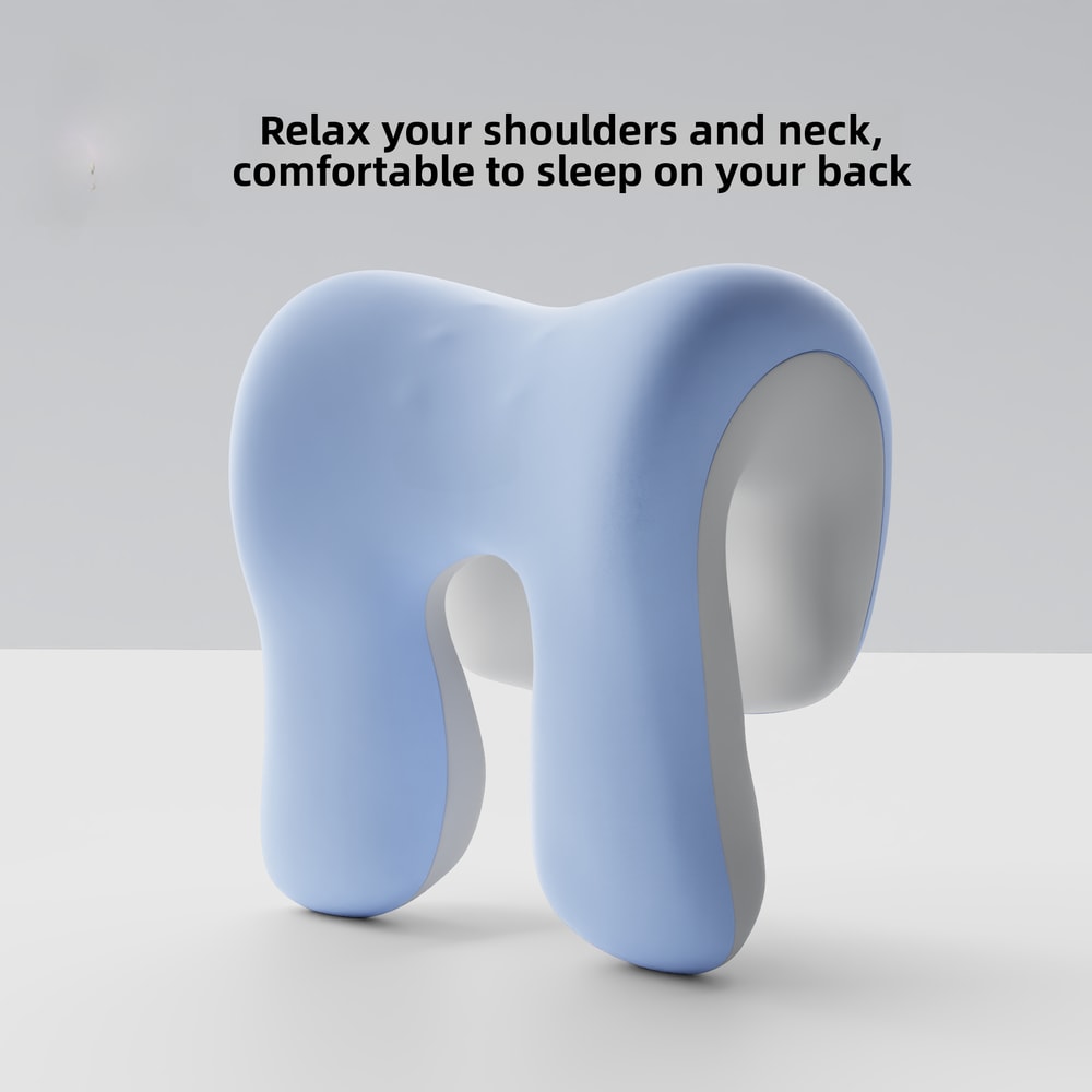 Ergonomic Memory Foam Neck And Shoulder Support Pillow For Office Chair Ultimate Headrest Cushion 4