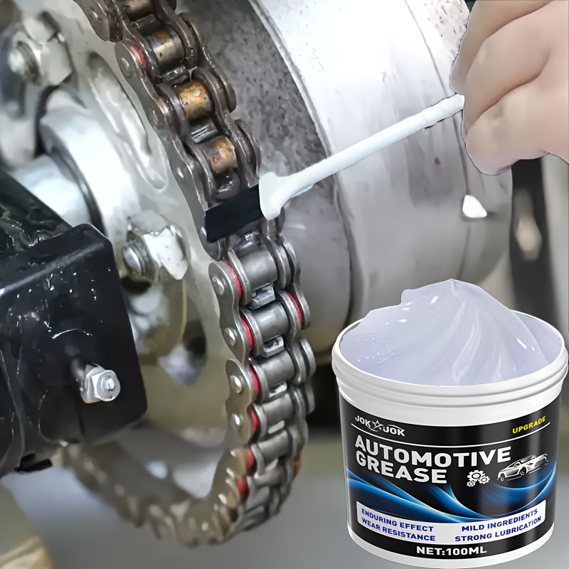 High Performance Multi Purpose White Grease for Car Doors & Window Adjusters Heavy Duty Non Stick Lubricant