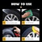 Car Tire Polish & Plastic Part Enhancer Durable Maintenance Coating for Tire Luster & Interior Refurbishment