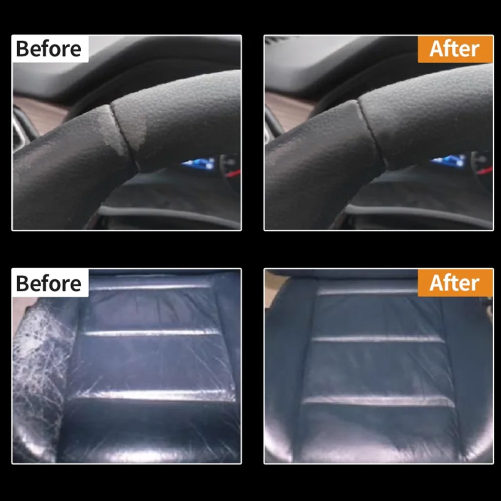 Imitation Leather Repair Paste for Car Seats and Steering Wheels Restore Faded or Damaged Leather