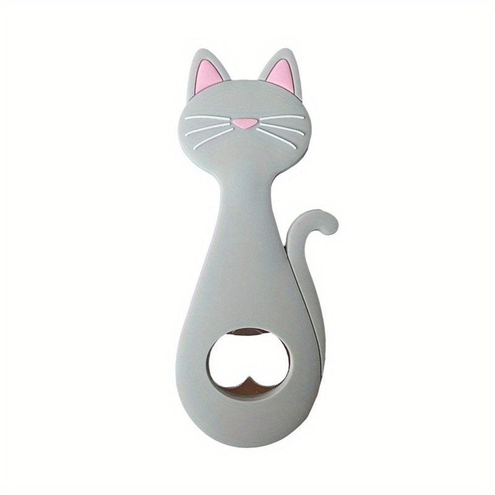 Magnetic Cat Bottle Opener And Refrigerator Decoration Cartoon Beer Opener With Strong Magnet 4