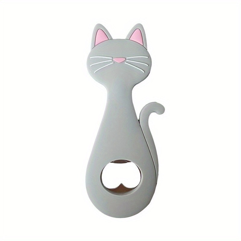 Magnetic Cat Bottle Opener And Refrigerator Decoration Cartoon Beer Opener With Strong Magnet 4