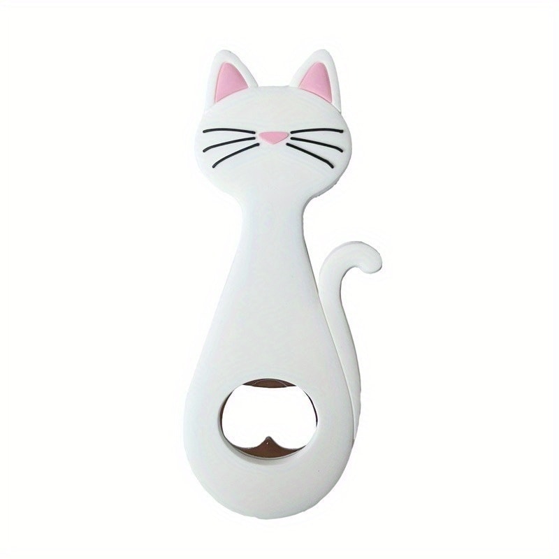 Magnetic Cat Bottle Opener And Refrigerator Decoration Cartoon Beer Opener With Strong Magnet 6