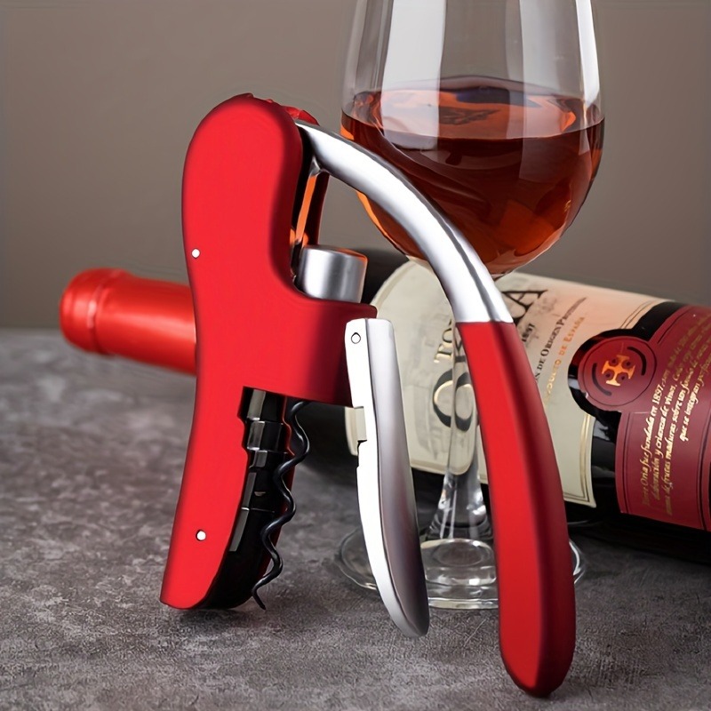 Creative Multifunctional Red Wine Bottle Opener Perfect for Parties & Bars