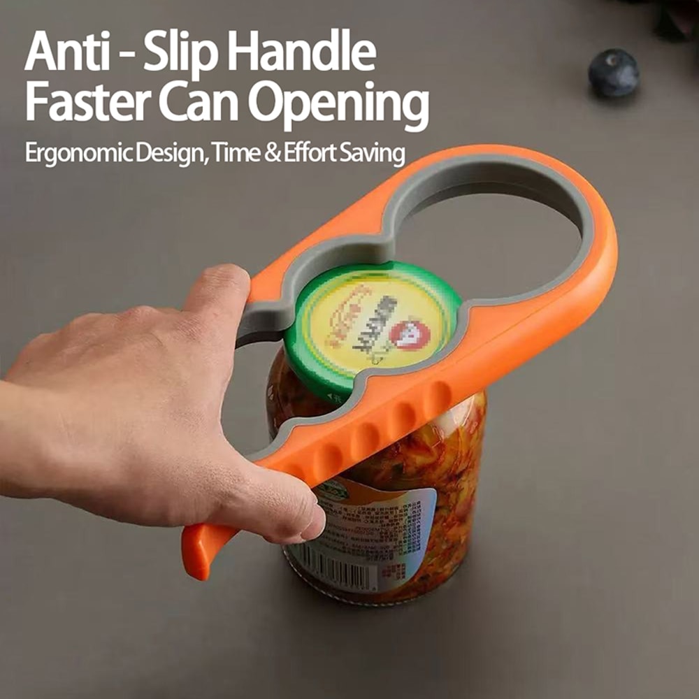 Effortless Jar and Bottle Opener Universal Easy Grip Lid Opener for Kitchen Use