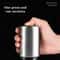 Automatic Stainless Steel Fingerprint Free Beer Bottle Opener Pressure Activated Effortless Bottle Cap Opening Tool