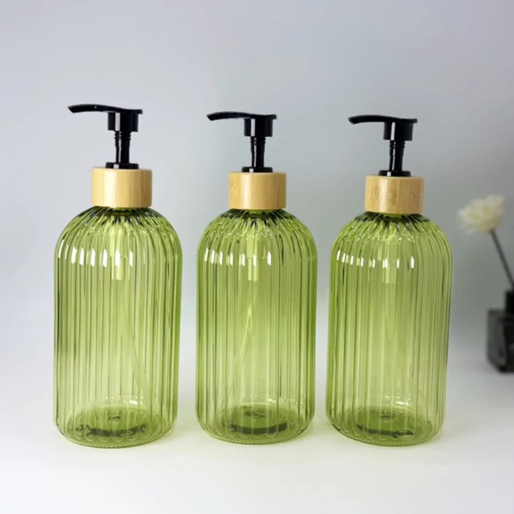 Refillable Soap Dispenser Bottle for Kitchen and Bathroom Sink Decor
