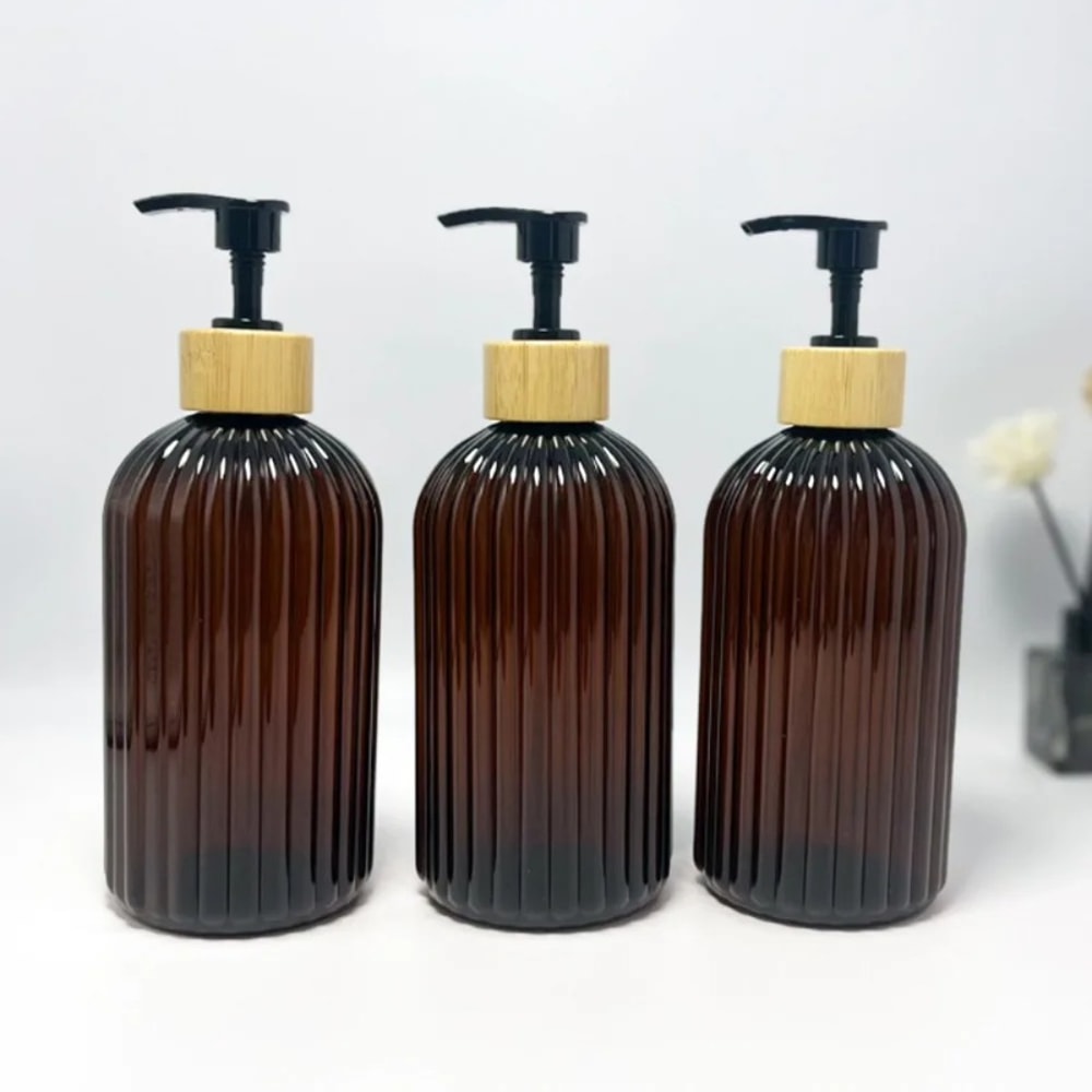 Refillable Soap Dispenser Bottle for Kitchen and Bathroom Sink Decor