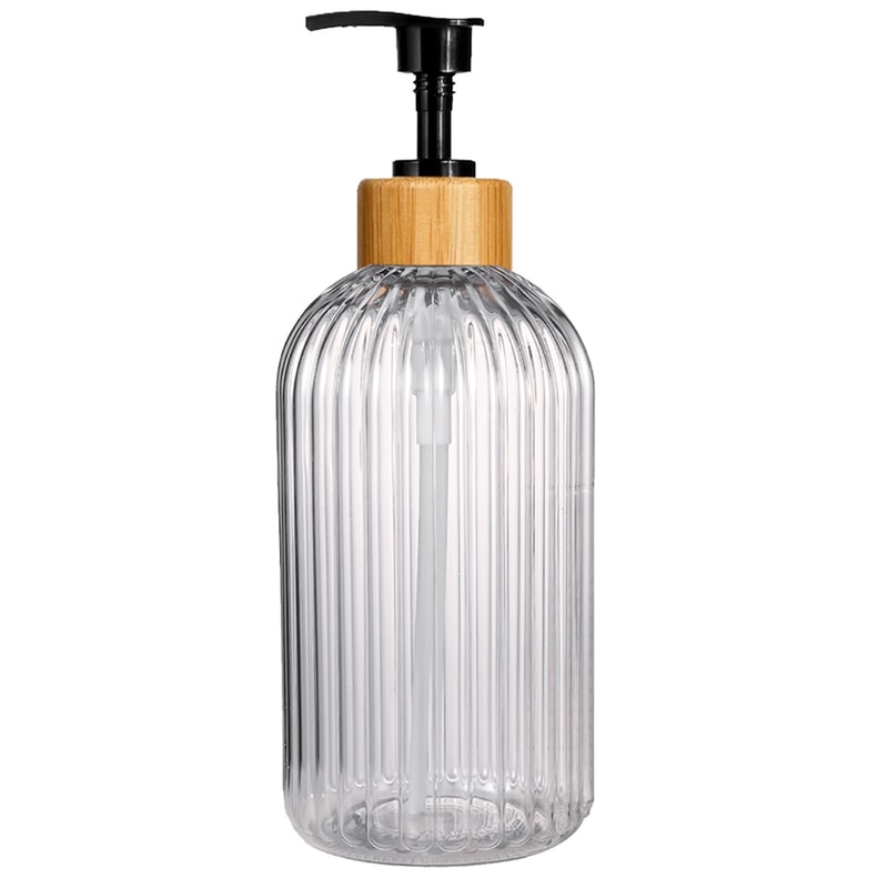 Refillable Soap Dispenser Bottle for Kitchen and Bathroom Sink Decor