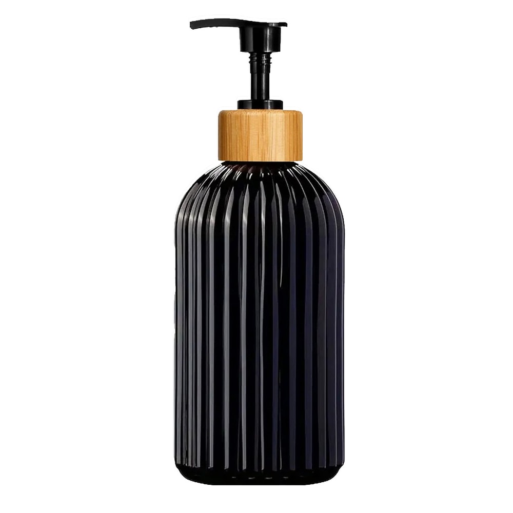Refillable Soap Dispenser Bottle for Kitchen and Bathroom Sink Decor
