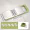 Multifunctional Vegetable Slicer and Grater Set Interchangeable Blades Manual Kitchen Tool