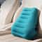 Ergonomic Inflatable Lumbar Support Pillow for Back Comfort During Travel