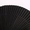 Vintage Black Bamboo Folding Fan Handmade Retro Design For Elegance Cool Comfort 2