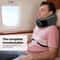 Ergonomic Travel Neck Pillow Memory Foam Support For Airplane Car Portable Compact With Storage B 0