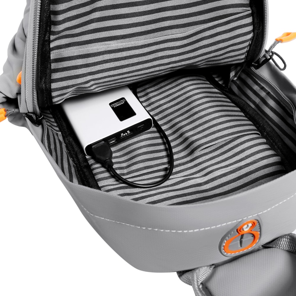 Waterproof Crossbody Sling Bag Compact Mens Chest Messenger Backpack For Travel Hiking Outdoor Adv 1