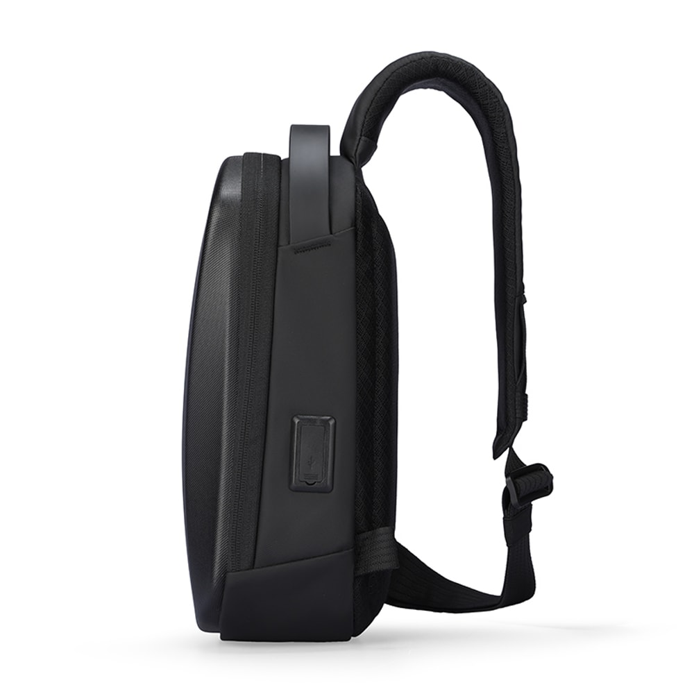The Ratio Arc Mini Waterproof Crossbody Bag With USB Port For Daily Use 2
