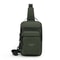 Large Capacity Waterproof Sling Bag for Men Durable Nylon Crossbody Chest Pack for Work & Travel