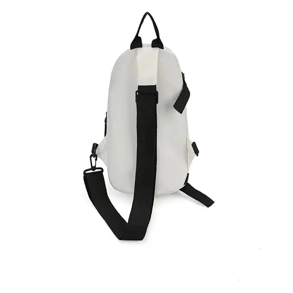 Stylish Nylon Chest Bag for Men and Women Trendy Sports Crossbody Sling Shoulder Bag