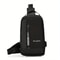 Mens Multi Functional Chest Bag with USB Charging Port Ideal for Commuting Business and Sports