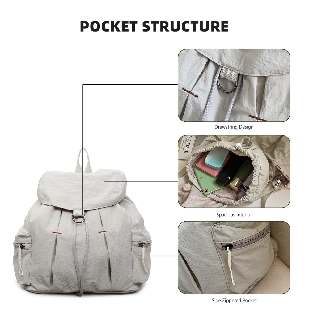 Gemini Said Ultra Lightweight Womens Commuter Hiking Backpack Water Resistant Large Capacity Daypa 1