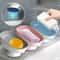 Self Draining Soap Dish With Super Suction Portable Soap Holder For Bathroom 0