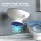 Self Draining Soap Dish With Super Suction Portable Soap Holder For Bathroom 1