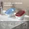 Self Draining Soap Dish With Super Suction Portable Soap Holder For Bathroom 2