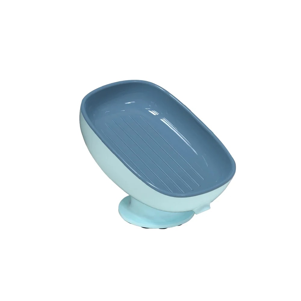 Self Draining Soap Dish With Super Suction Portable Soap Holder For Bathroom 5