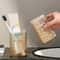 Reusable Toothbrush Holder and Mouthwash Cup Transparent Portable Tumbler for Couples Bathroom Accessories