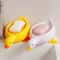 Cute Duck Shaped Self Draining Soap Rack For Shower Bathroom Creative Soap Tray For Tub Sink 0