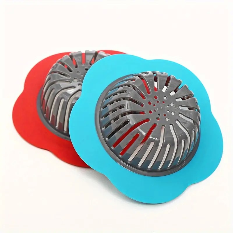 Silicone Kitchen Sink Strainer Anti Clog Drain Filter for Diameter Drains Prevents Clogs and Blockages