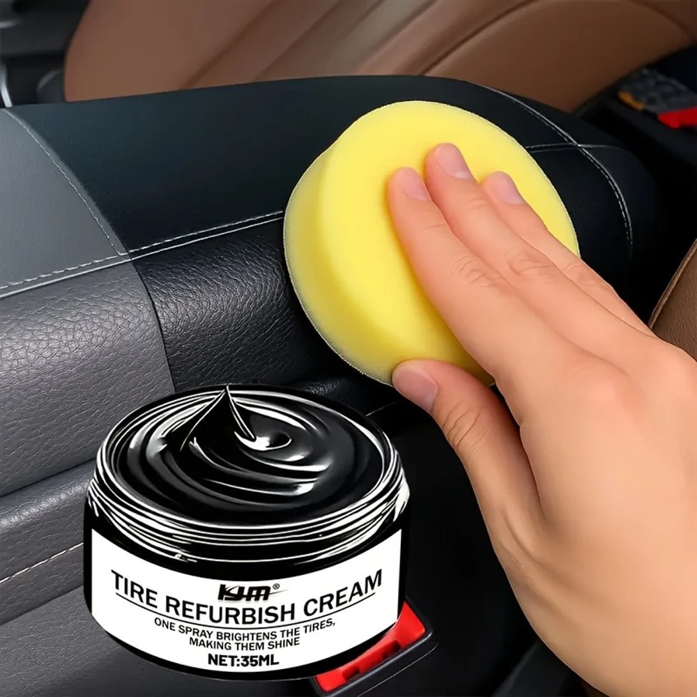 Car Trim Restorer Polish For Interior And Exterior UV Protection 2
