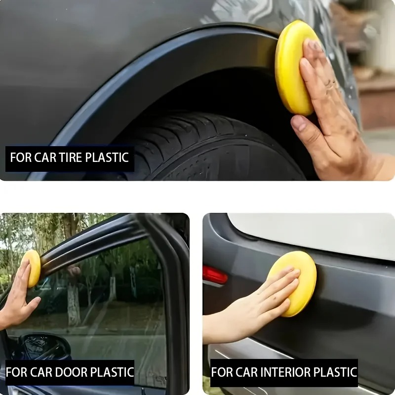 Car Trim Restorer Polish For Interior And Exterior UV Protection 3