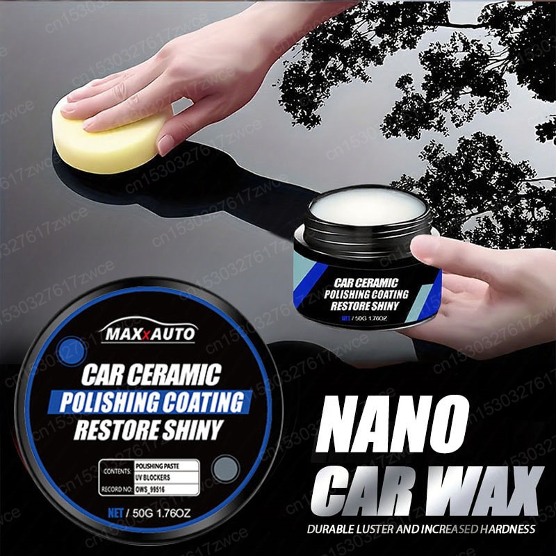 Ceramic Car Wax Scratch Repair Polish For Hydrophobic Shine 0