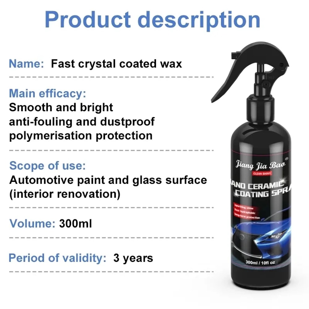 HydroShield Car Ceramic Coating For Glossy Paint Protection 5