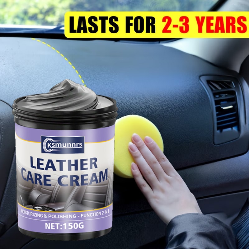 Car Plastic Restorer Scratch Repair Cream For Trim Tires And Interior 1