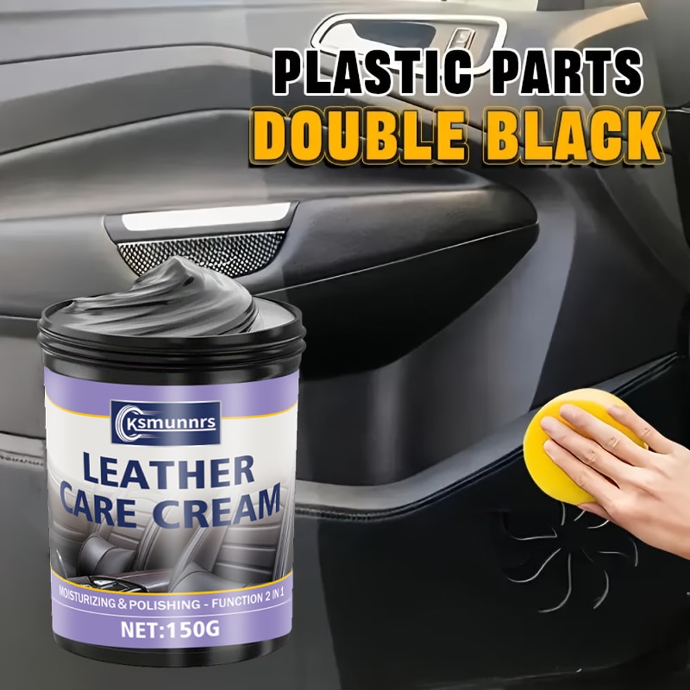 Car Plastic Restorer Scratch Repair Cream For Trim Tires And Interior 3