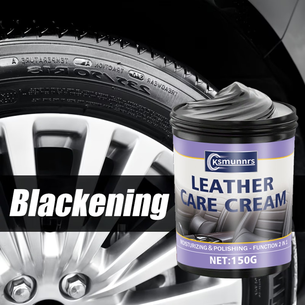 Car Plastic Restorer Scratch Repair Cream For Trim Tires And Interior 0