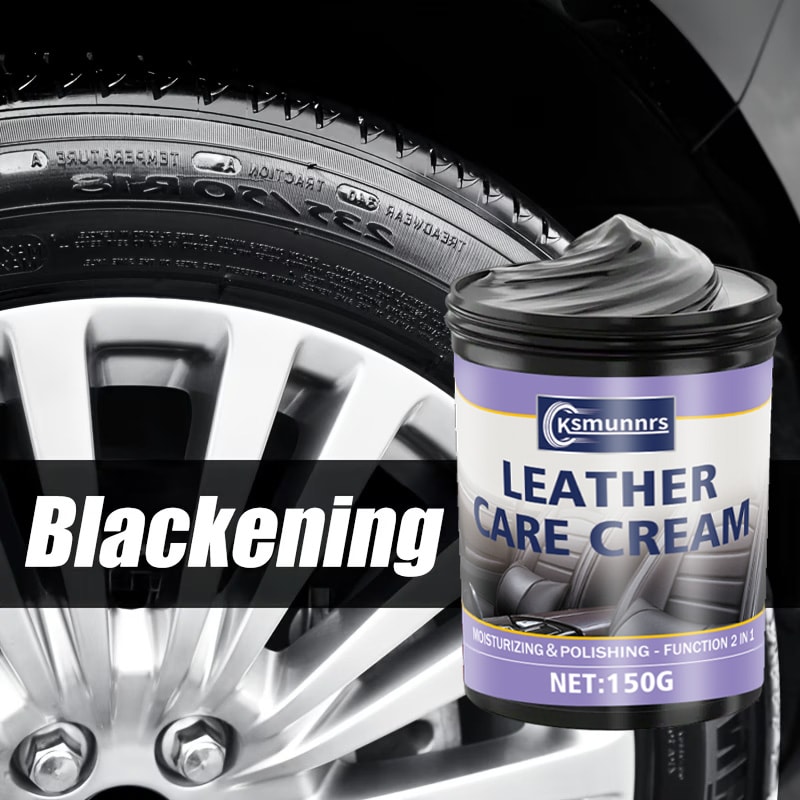 Car Plastic Restorer Scratch Repair Cream For Trim Tires And Interior 0