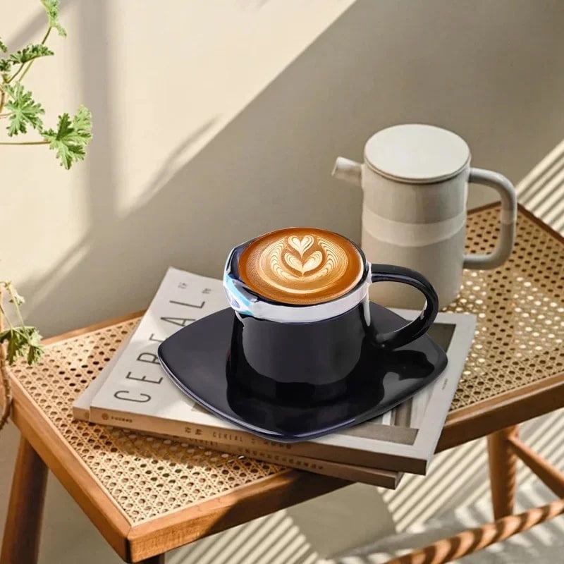 One Piece Hat Shaped Ceramic Mug with Saucer for Anime Fans