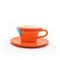 One Piece Hat Shaped Ceramic Mug with Saucer for Anime Fans