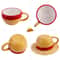 One Piece Hat Shaped Ceramic Mug with Saucer for Anime Fans