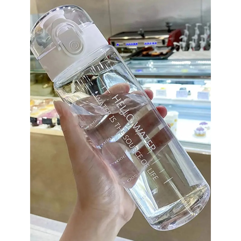 Sports Water Bottle With Straw Handle Large Capacity Gym Water Bottle 5