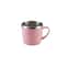 Kids Stainless Steel Cup Anti Scald Wheat Straw Mug