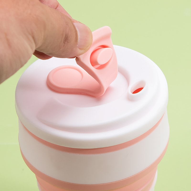 Collapsible Travel Cup BPA Free Silicone Folding Cup For Coffee Camping And Everyday Travel 2