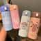 Cute Cartoon Stainless Steel Water Bottle Insulated Straw Tumbler for Girls