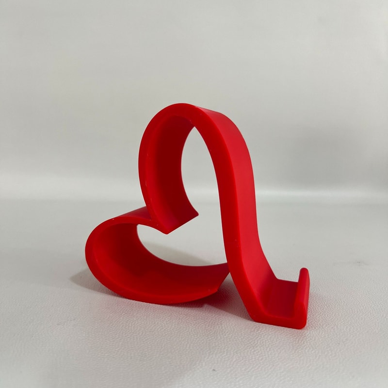 Printed Heart Phone Stand For Desk Universal Phone And Tablet Holder 4
