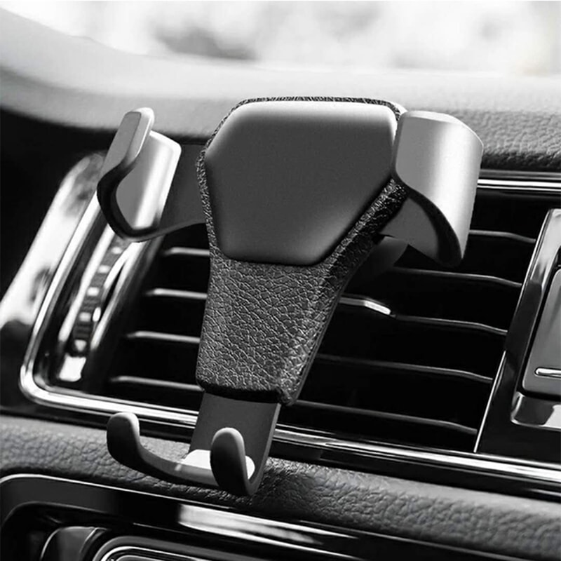 Universal Gravity Car Vent Phone Holder With Auto Lock 4