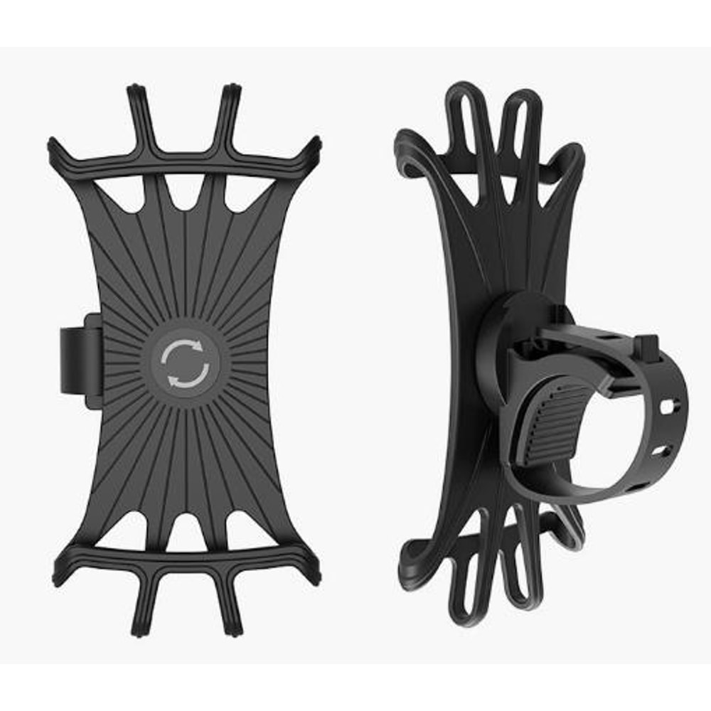 Universal Bike Phone Holder Silicone Handlebar Phone Mount For Bicycle Motorcycle And E Bike 5