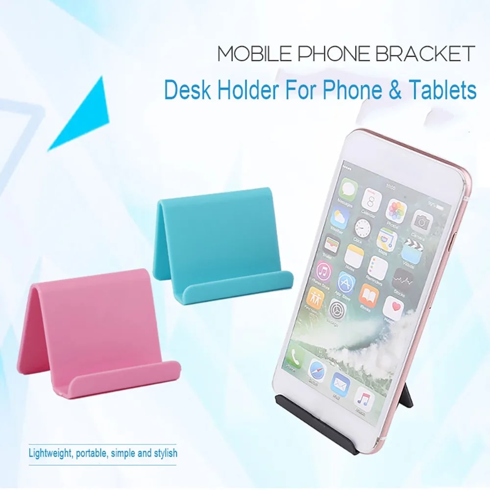 Candy Color Phone Stand For Desk Mini Portable Universal Smartphone Holder 1